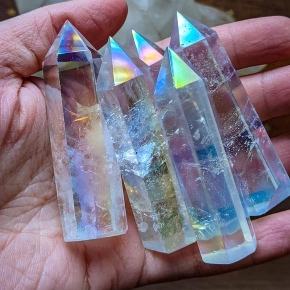 Other - Angel Aura Clear Quartz Point